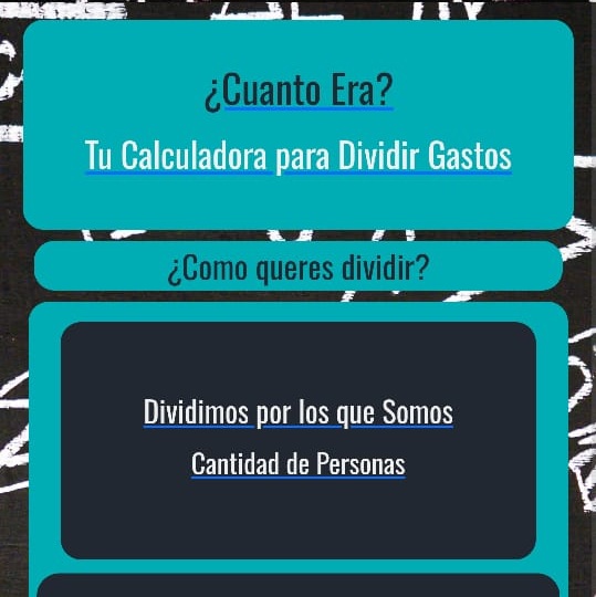 ¿Cuanto Era?